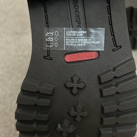 NEW Rockport Ryleigh‎ Grace Waterproof Ankle Boots Chelsea Style Plum Size 7 1/2 - Picture 6 of 13